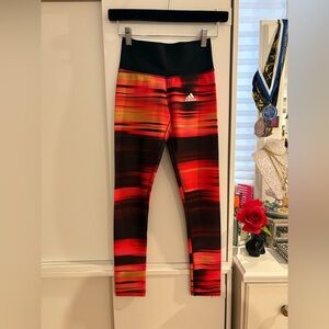 Adidas techfit women’s colorful leggings